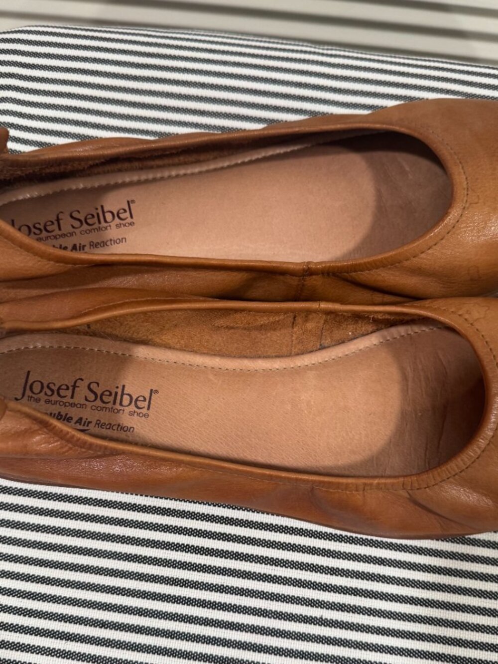 Josef Seibel Leather Ballet Flats – Size 40 - Picture 6 of 13